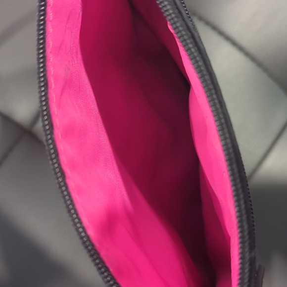 Handbag by Dooney & Bourke J3900498 Navy Blue w/Pink Interior - Picture 6 of 16